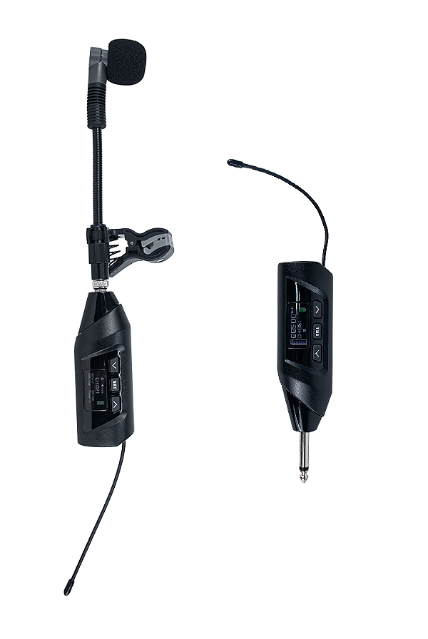 Microfone Kadosh KMS-280 Sem Fio P/ Instrumento de Sopro com Case + Bateria de Lithium