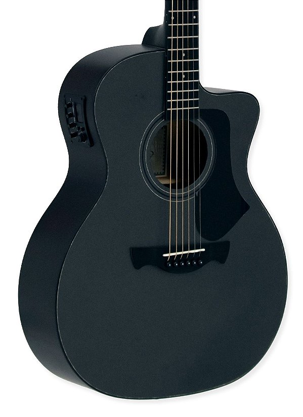 Violão Tagima Grand Auditorium Cutaway Rio Negro Preto MDSVS