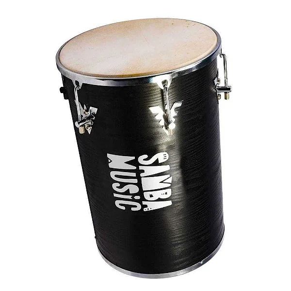 Rebolo Samba Music 50x12 Preto Wood PHX