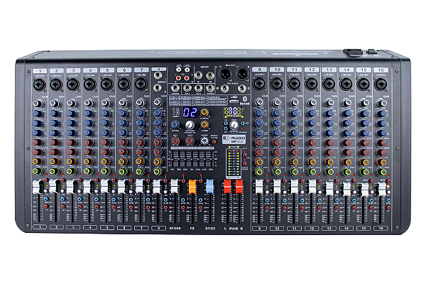 Mesa de Som Analógica K-audio MP16.2 16 Canais