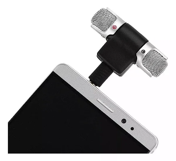 Microfone Estéreo Soundvoice Lite Soundcasting-100 P/celular