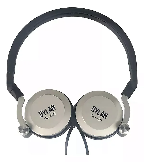 Fone De Ouvido Dylan DL-400 Profissional Cinza