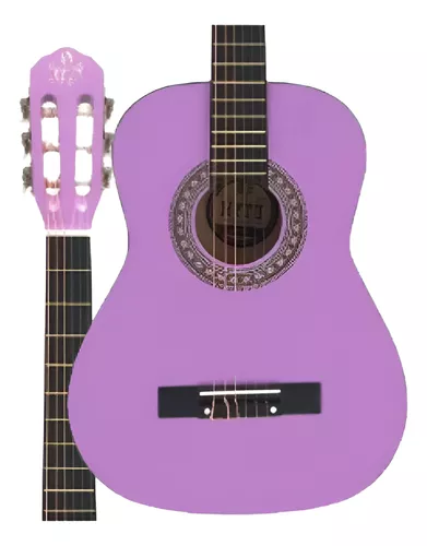 Violão MYTH MT30N Infantil Lilás Purple Nylon Acustico
