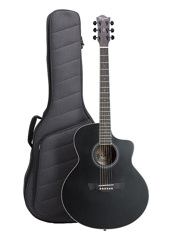 Violão Tagima Hampton Aço JF EQ-BKOP Bag