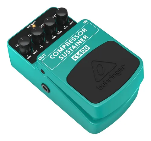Pedal De Efeito Behringer Compressor Sustainer CS400