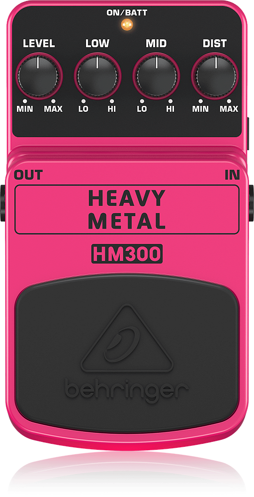 Pedal De Efeito Behringer Heavy Metal HM300