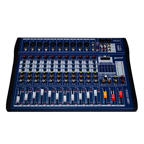 Mesa de Som LMX 12USB Lexsen 12 Canais