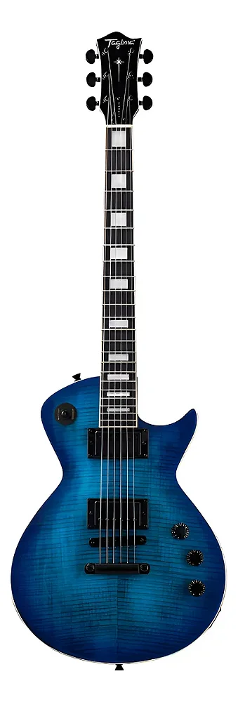 Guitarra Tagima Almach Fl Classic Series Transparent Blue Destro