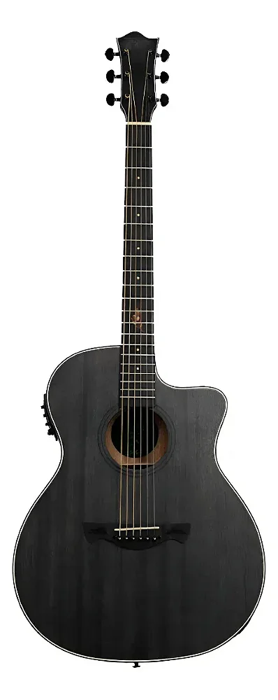 Violão Tagima Og33 Signature Cacau Santos Black Open Pore