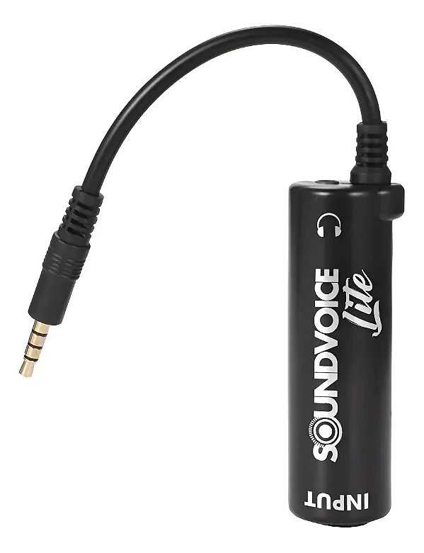 Interface De Áudio Soundvoice Lite Amplify It-70 P/celular
