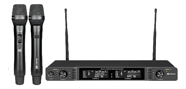 Microfone Sem Fio Digital Uhf Kadosh K622m K-comm Talkback
