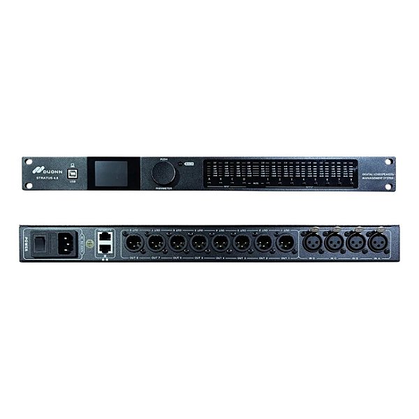 Processador Digital Duonn Stratus Profissional 4 In 8 Out
