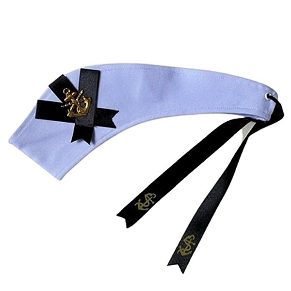Gorro de fita branco