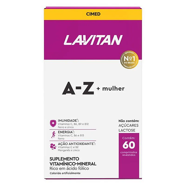 Polivitamínico Lavitan A-Z mulher