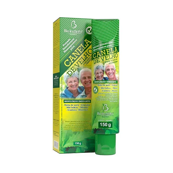 Pomada massageadora Canela de Velho