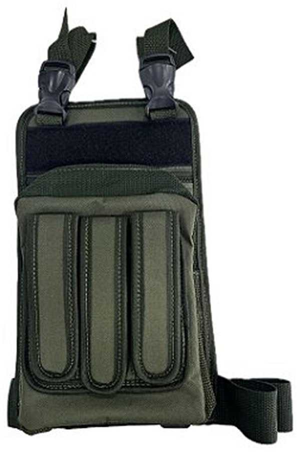 Bornal + porta acessórios verde