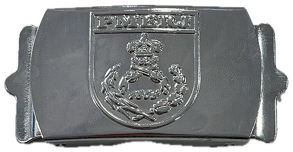 Fivela com 2 Garras da PMERJ