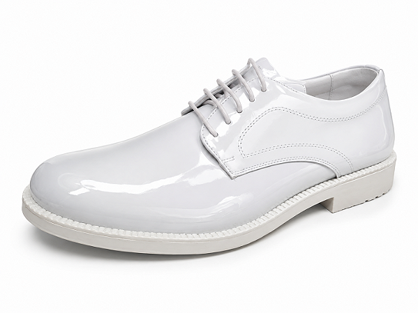 Sapato Branco Prime Verniz Mariner