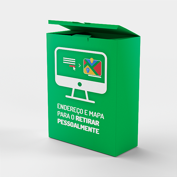 Endereço e Mapa no Retirar Pessoalmente