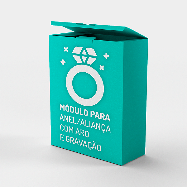 Módulo p/ Anel/Aliança c/ Aro e Gravação