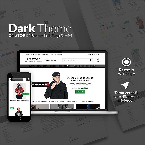 CN STORE - Dark Theme