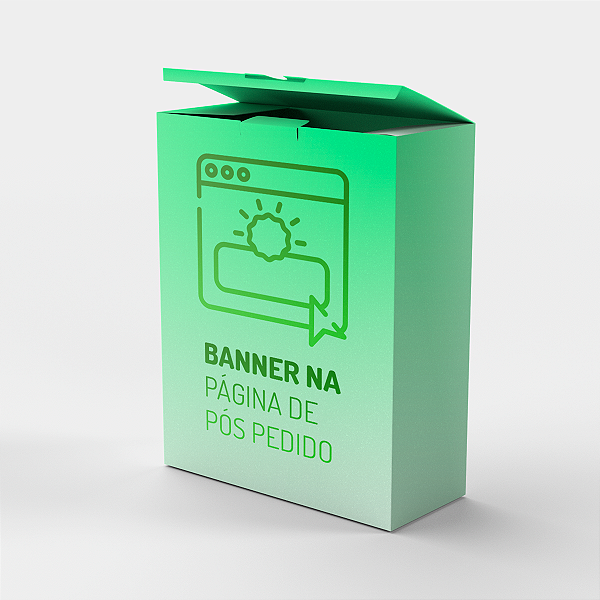 Banner na Página de Pós Pedido