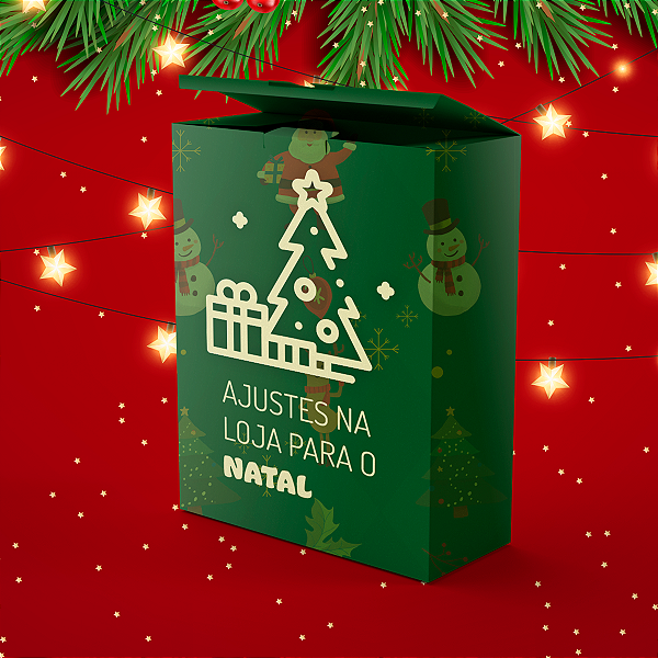 Ajustes na Loja para o Natal