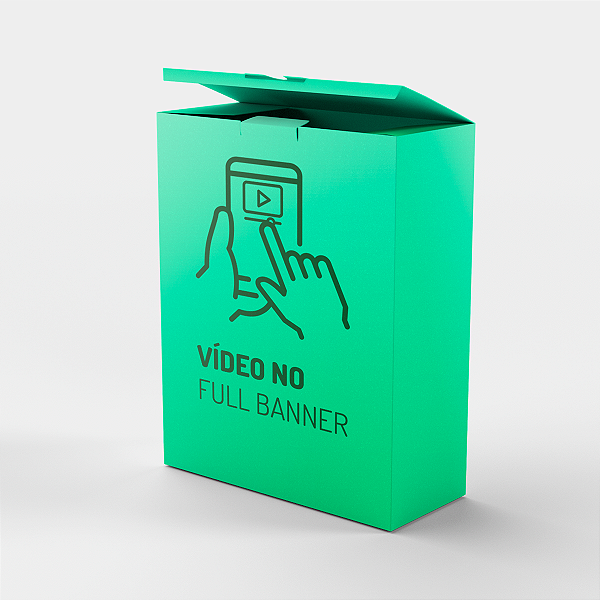 Vídeo no Full Banner