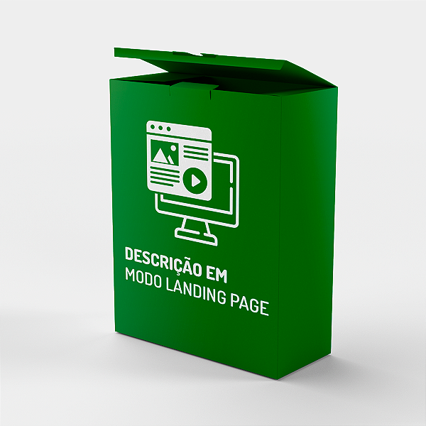 Descrição Modo Landing Page 5 produtos