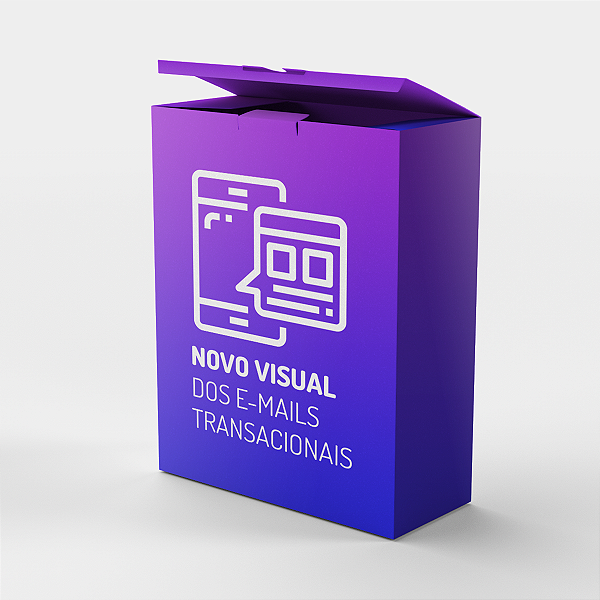 Novo Visual dos E-mails Transacionais