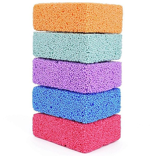 Massinha Espuma Play Foam Glitter Pack Com 4 Unidades Toyng