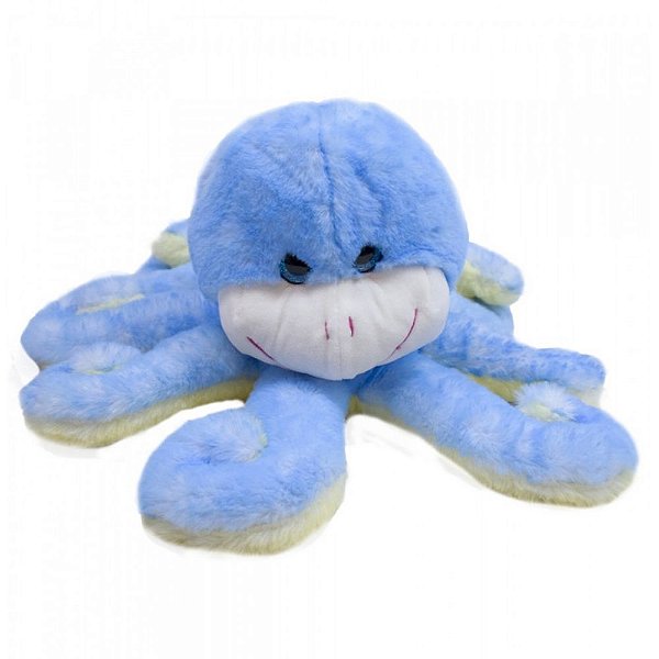 Polvo Azul de Pelúcia 40cm - Fofy Toys