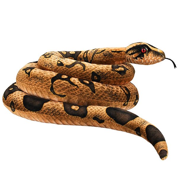 Cobra de Pelúcia Grande Realista 230cm Píton Anaconda Snake