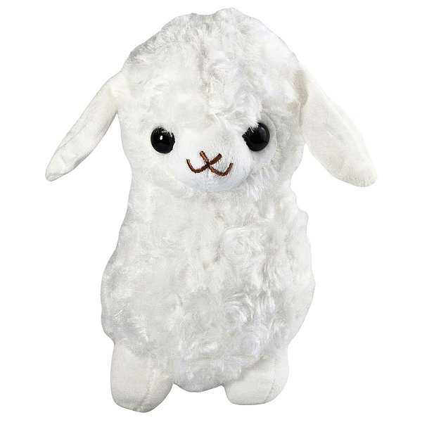 Ovelha de Pelúcia 24cm Decoração Bebê Carneiro Carneirinho
