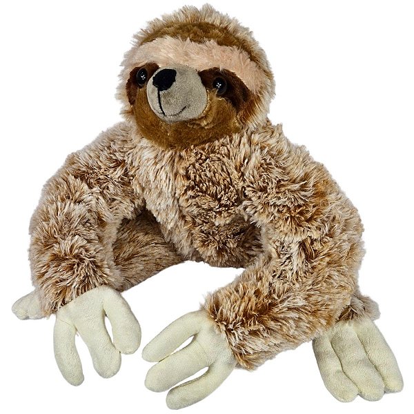 Bicho Preguiça De Pelúcia Grande 50cm Safari Floresta Fofo