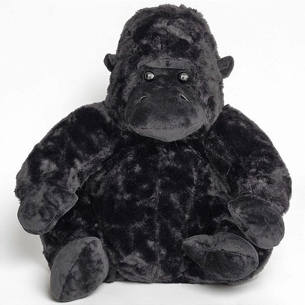 Macaco de Pelúcia Grande Gorila Realista 40cm King Kong
