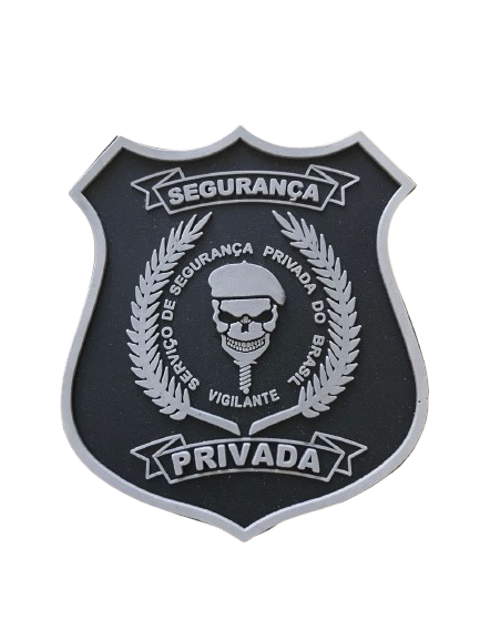 BRASÃO SEGURANÇA PRIVADA NEGATIVO
