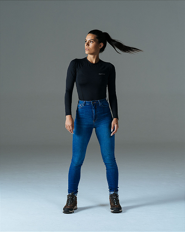 CALÇA JEANS SKINNY FEM GALAPAGOS BOLT BLUE COFIDENCE TAM 40