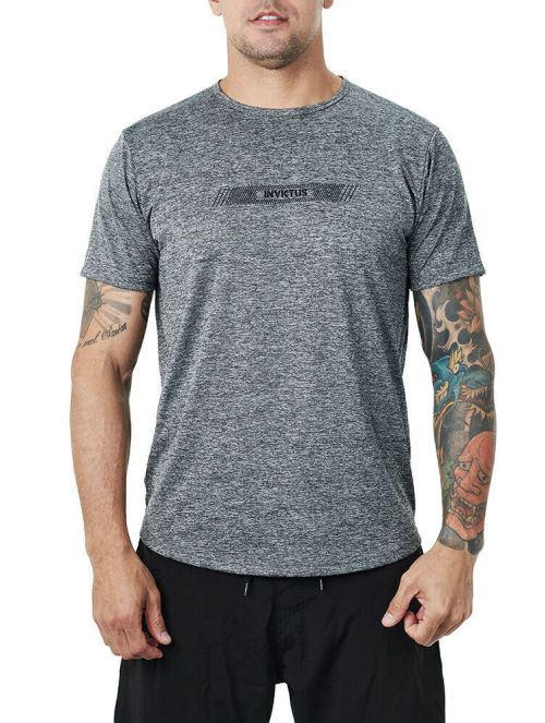 CAMISETA INVICTUS ACTION MESCLA GRAFITE