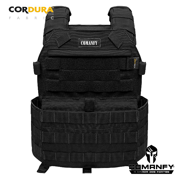 CAPA DE COLETE PLATE COMANFY CORDURA MIL