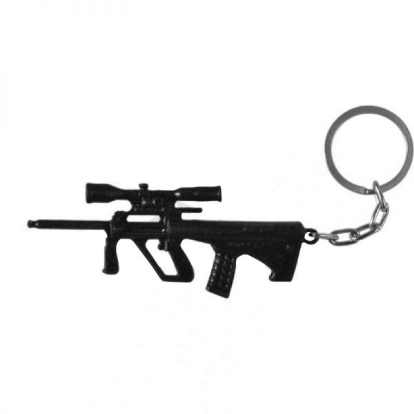 CHAVEIRO FUZIL DE ASSALTO PRETO