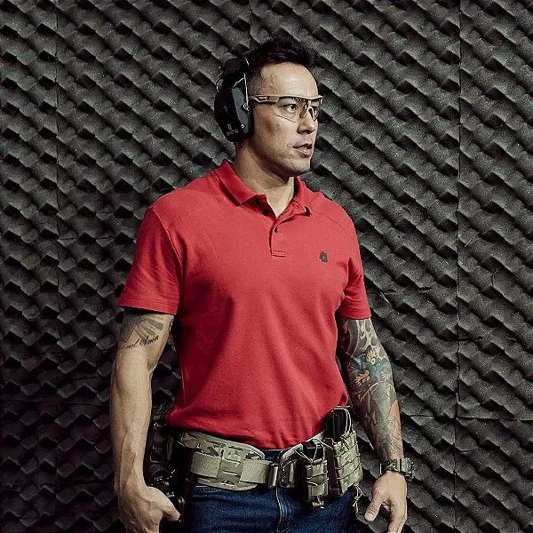 CAMISETA POLO INVICTUS DIVISION VERMELHA