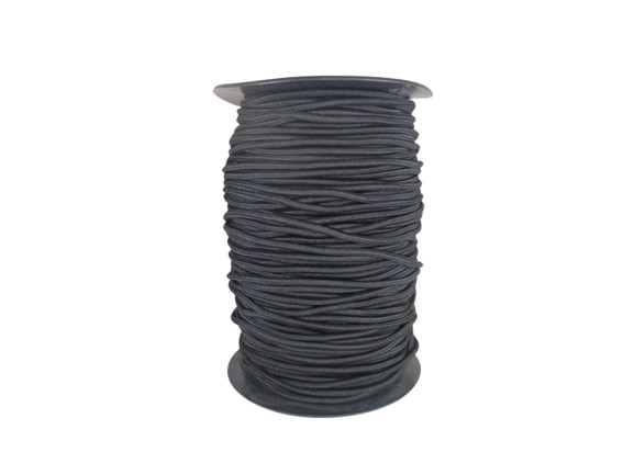 ELASTICO 3MM PRETO BÉLICA - (METRO)