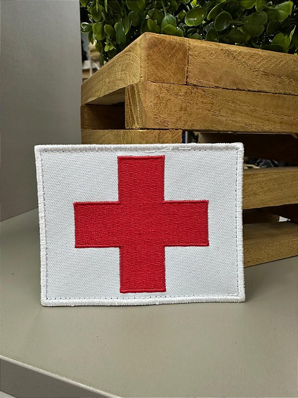 DISTINTIVO BORDADO DE SAUDE