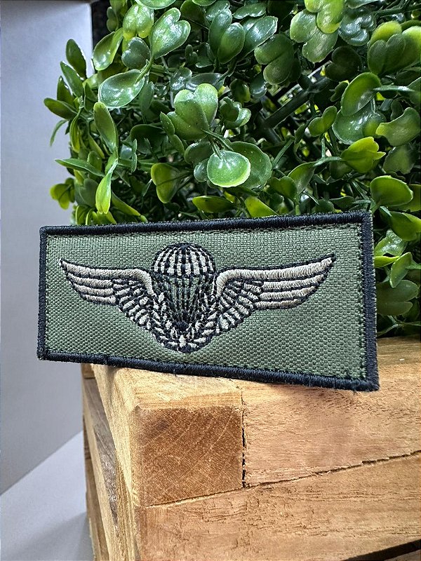 DISTINTIVO PARAQUEDISTA - EXERCITO - FARDA