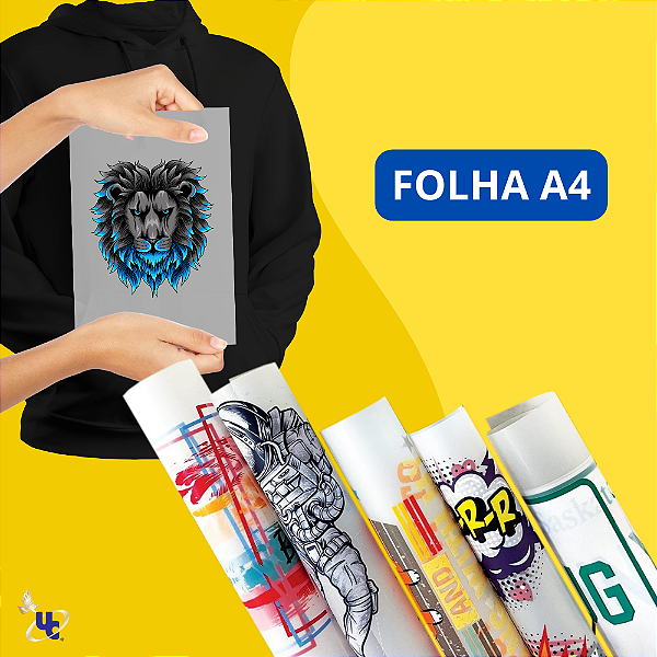 Dtf Têxtil A4(21x29,7cm)