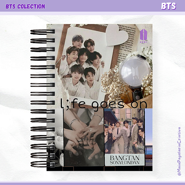 Caderno BTS - LIFE