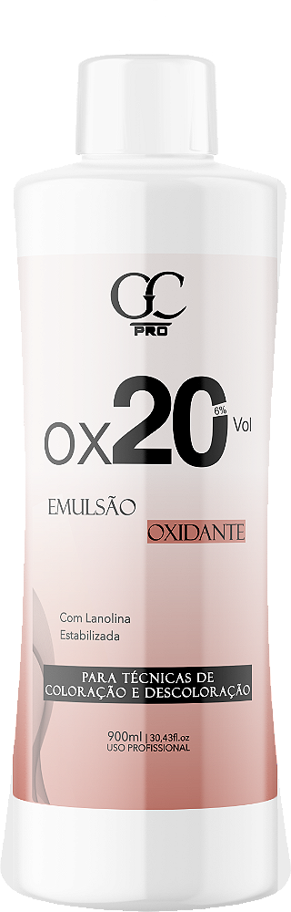 Emulsão Descolorante Ox 20 - 900ml
