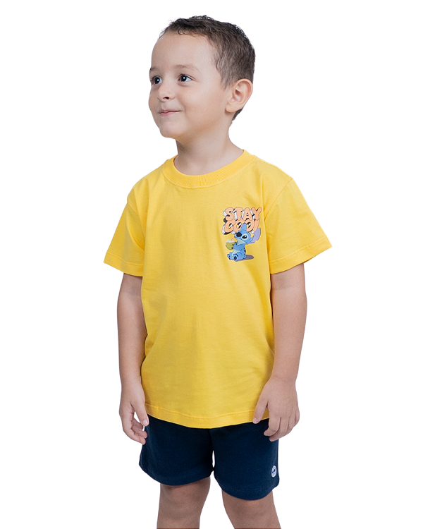 CONJUNTO MOLETINHO ESTAMPADO MENINO - STISTH STAY COOL
