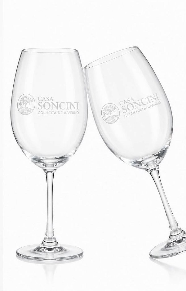 2 Taças Casa Soncini 615ML - Vidro Pesabahce